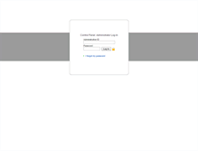 Tablet Screenshot of admin.emailsrvr.com